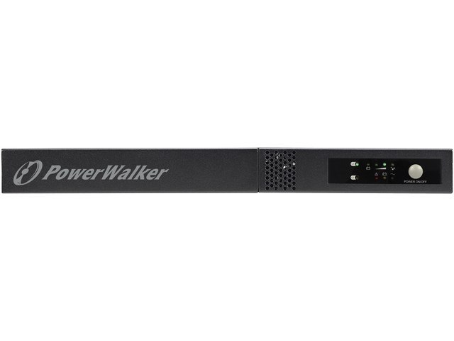 UPS RACK POWERWALKER VFI 1000 R1U ON-LINE 1000VA 3X IEC C13 USB-B RS-232 LCD 1U