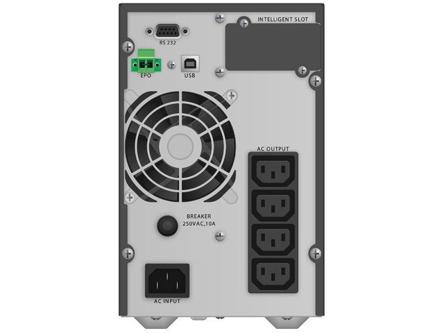 UPS POWERWALKER VFI 1000 TG ON-LINE 1000VA TG 4X IEC C13 USB-B RS-232 LCD TOWER EPO