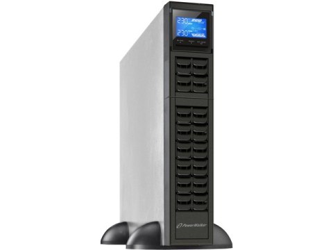 UPS RACK POWERWALKER VFI 2000 CRM LCD ON-LINE 2000VA 4X IEC C13 USB-B RS-232 LCD 2U