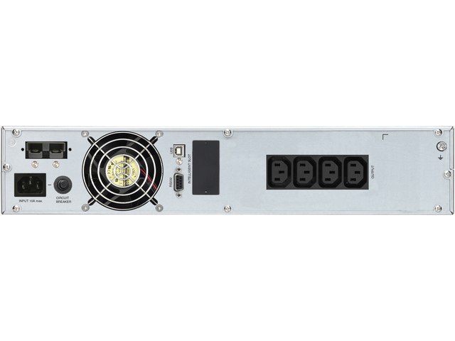 UPS RACK POWERWALKER VFI 2000 CRM LCD ON-LINE 2000VA 4X IEC C13 USB-B RS-232 LCD 2U