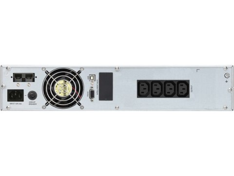 UPS RACK POWERWALKER VFI 2000 CRS ON-LINE 2000VA 4X IEC C13 USB-B RS-232 LCD ŁADOWARKA 6A 2U