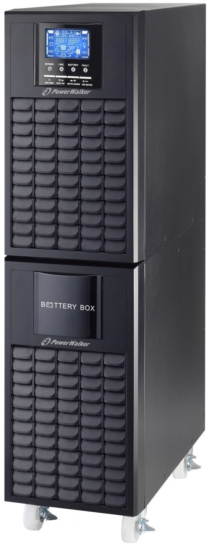 UPS POWERWALKER VFI 6000 CG PF1 ON-LINE 6000VA TERMINAL USB-B RS-232 LCD TOWER