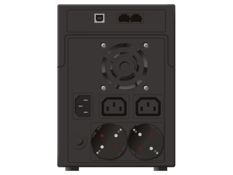 UPS POWERWALKER VI 2200 SH LINE-INTERACTIVE 2200VA 2X SCHUKO 2X IEC C13 USB-B