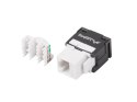 MODUŁ KEYSTONE GNIAZDO BEZNARZĘDZIOWY RJ45->LSA KAT.5E UTP 180° LANBERG