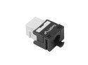 MODUŁ KEYSTONE GNIAZDO BEZNARZĘDZIOWY RJ45->LSA KAT.5E UTP 180° LANBERG