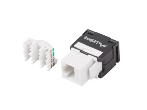 MODUŁ KEYSTONE GNIAZDO BEZNARZĘDZIOWY RJ45->LSA KAT.6 UTP 180° LANBERG