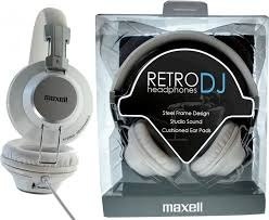 Słuchawki Maxell Retro DJ White