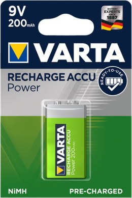 Akumulator VARTA 9V 200 mAh 1BP