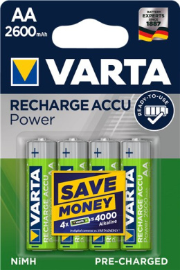 Akumulator VARTA R6 AA 2600 mAh 4BP