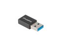 ADAPTER USB-C(F) 3.1->USB-A(M) OTG CZARNY LANBERG
