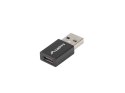 ADAPTER USB-C(F) 3.1->USB-A(M) OTG CZARNY LANBERG