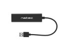 HUB USB 2.0 NATEC DRAGONFLY 3-PORTY + RJ45